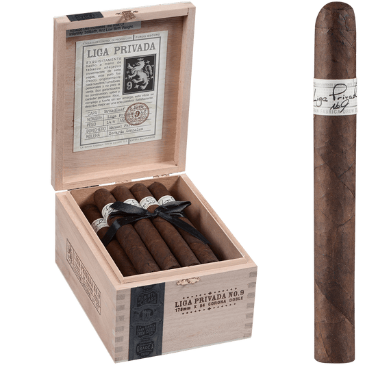 Liga Privada #9 Corona Doble 24 Ct. Box 7.00X54