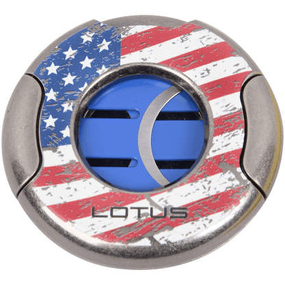 Cigar Cutter Lotus Meteor American Flag 64 Ring Gauge