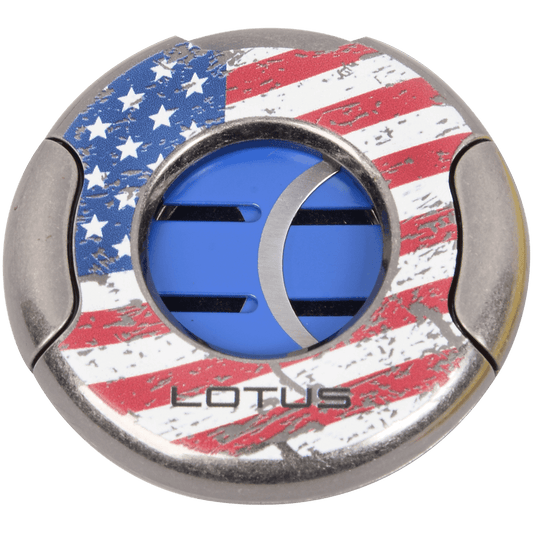 Cigar Cutter Lotus Meteor American Flag 64 Ring Gauge