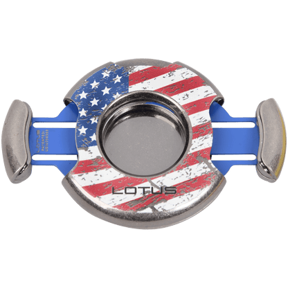 Cigar Cutter Lotus Meteor American Flag 64 Ring Gauge