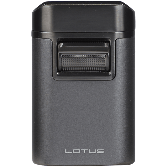 Lighter Lotus Brawn Quad Torch Table Lighter Gunmetal