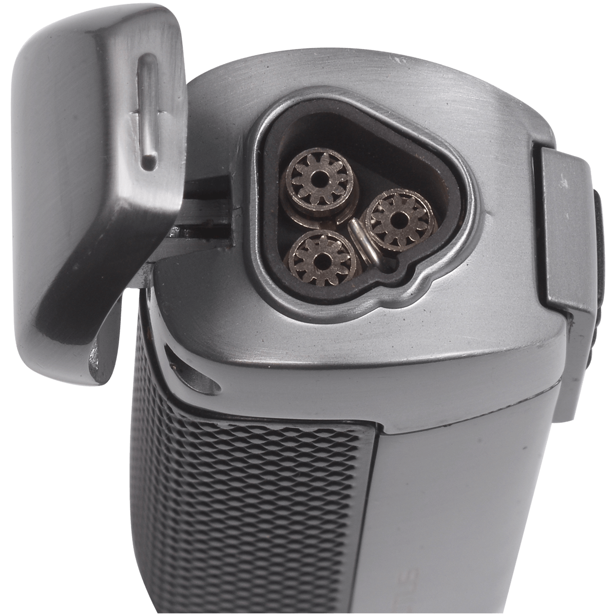 Lighter Lotus Ceo Triple Torch Chrome Black