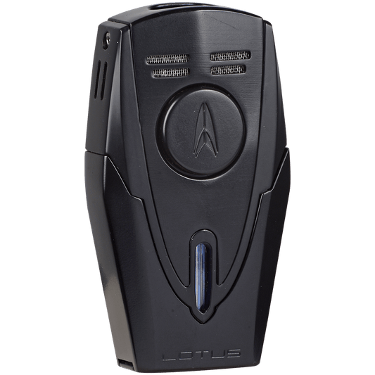 Lighter Lotus Fury Double Pinpoint Torch Black Matte Finish