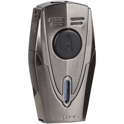 Lighter Lotus Fury Double Pinpoint Torch Gunmetal Finish