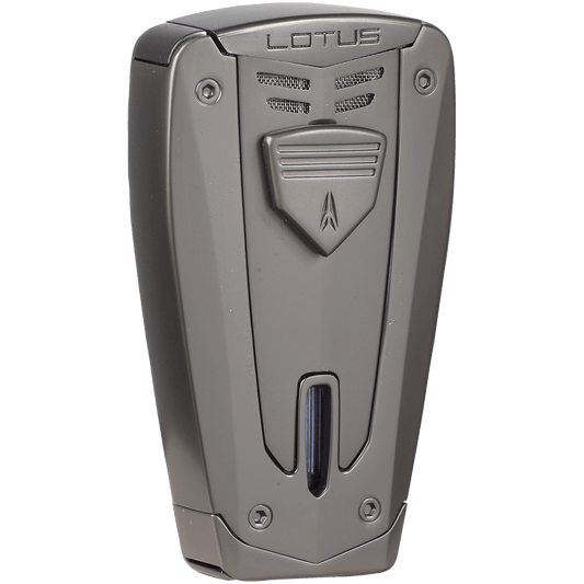 Lighter Lotus Fusion Triple Pinpoint Torch Gunmetal Finish