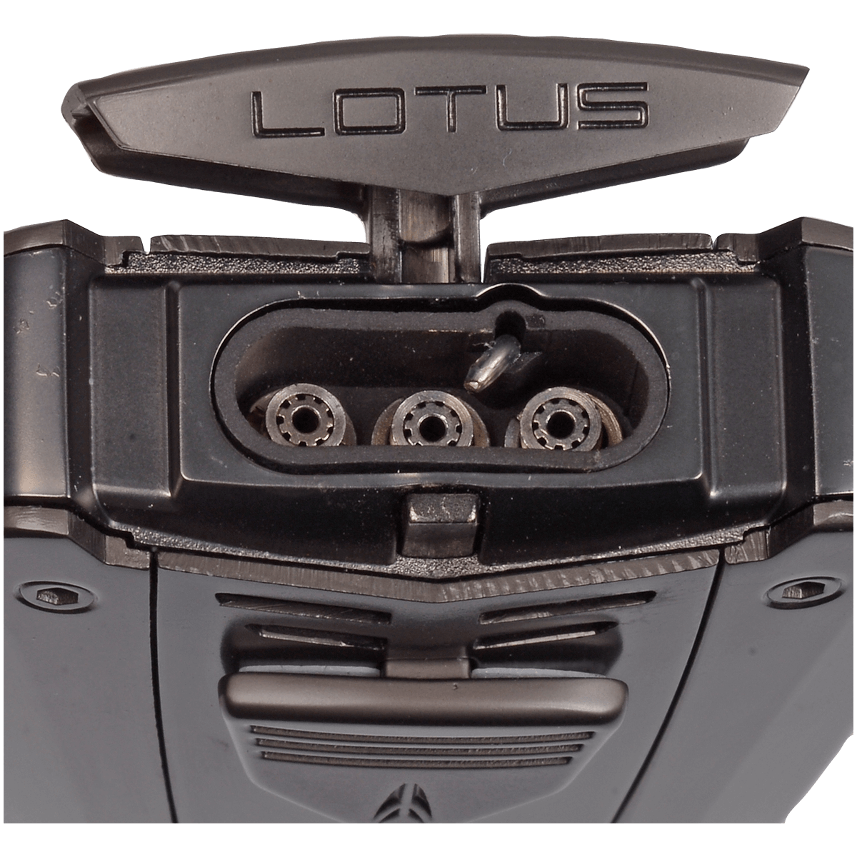 Lighter Lotus Fusion Triple Pinpoint Torch Gunmetal Finish