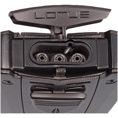 Lighter Lotus Fusion Triple Pinpoint Torch Gunmetal Finish