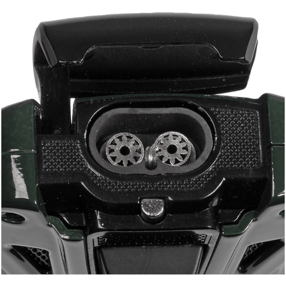 Lighters Lotus Gt Twin Pinpoint Torch WDual Punch Green Black