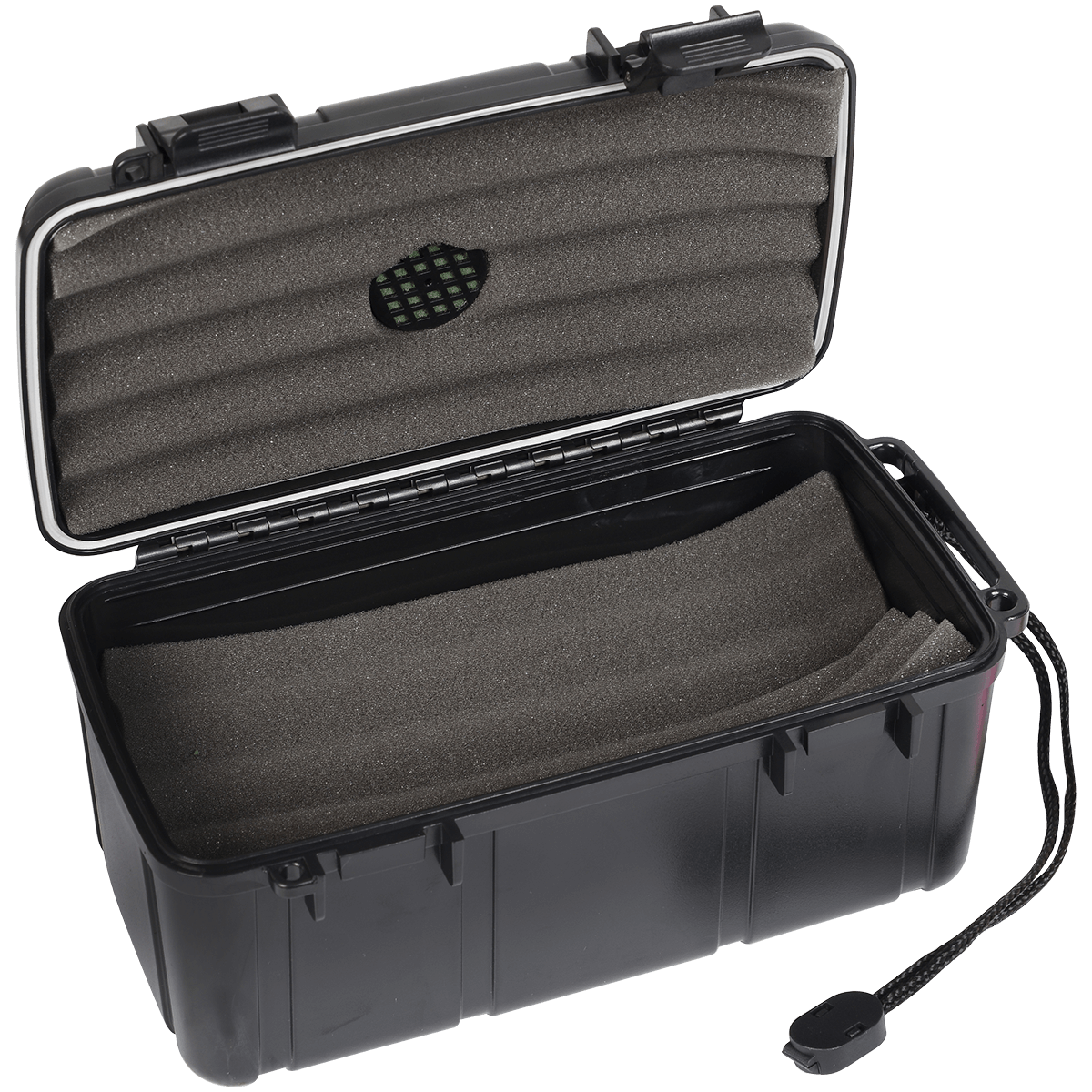 Humidor Lotus 15 Stick Travel Humidor Black
