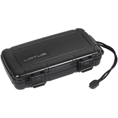 Humidor Lotus 5 Stick Travel Humidor Black