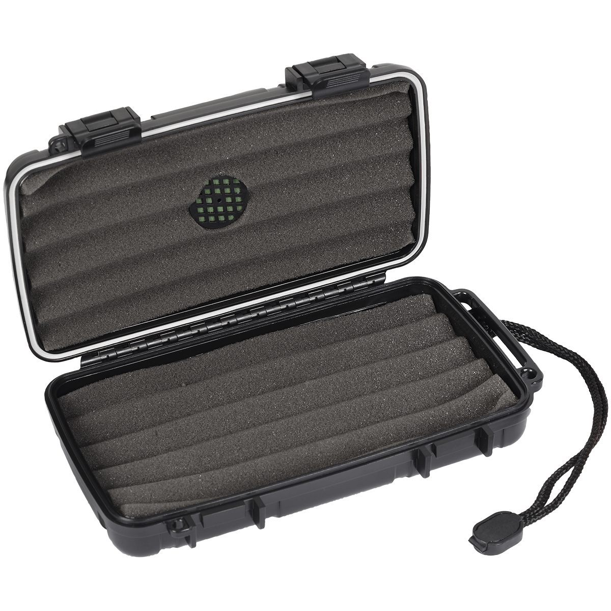 Humidor Lotus 5 Stick Travel Humidor Black