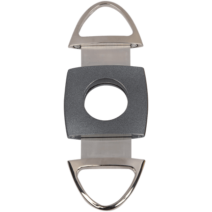 Cigar Cutter Lotus Jaws 58 Ring Gauge Serrated Gray Gunmetal