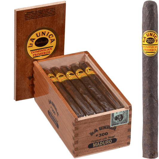 La Unica #300 Maduro 20 Ct. Box 6.75X45