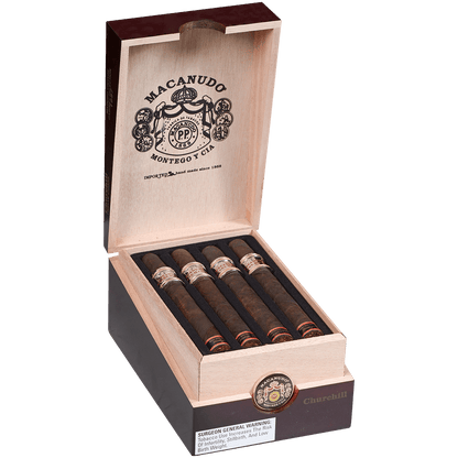 Macanudo Maduro Vintage 1997 Churchill (Metal Band) 12 Ct. Box 7.00X49