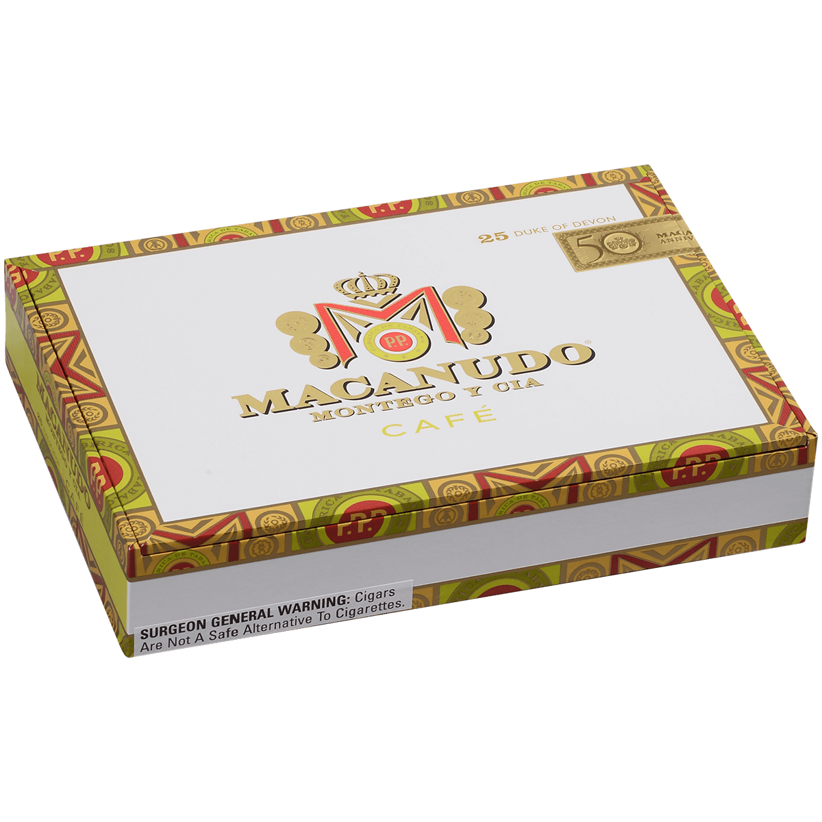 Macanudo Cafe Duke Of Devon 25 Ct. Box 5.50X42