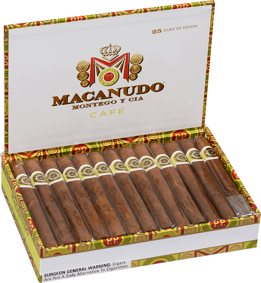 Macanudo Cafe Duke Of Devon 25 Ct. Box 5.50X42