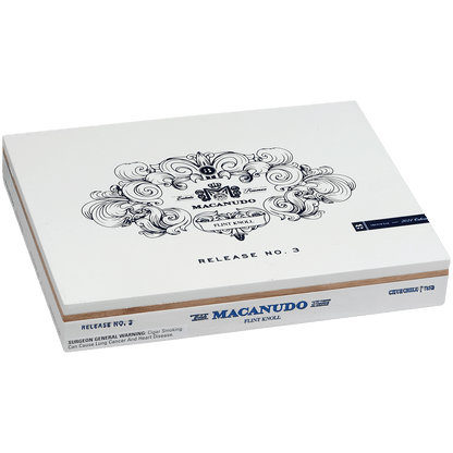 Limited Edition Macanudo Estate Reserve Flint Knoll No. 3 Churchill 10 Ct. Box 7.00X52
