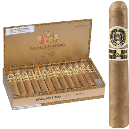 Macanudo Gold Label Duke Of York 25. Ct Box 5.25X54