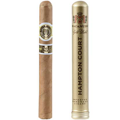 Macanudo Gold Label Hampton Court Tube 25 Ct. Box 5.25X54
