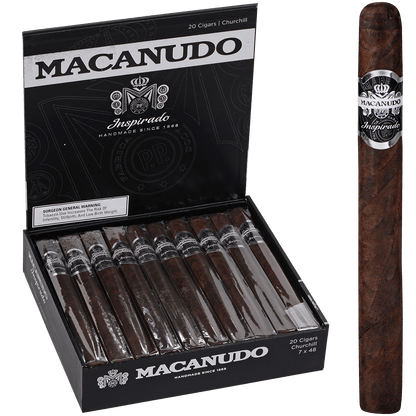Macanudo Inspirado Black Churchill 20 Ct. Box 7.00X48