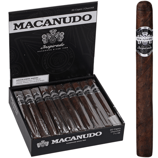 Macanudo Inspirado Black Churchill 20 Ct. Box 7.00X48
