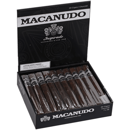Macanudo Inspirado Black Churchill 20 Ct. Box 7.00X48