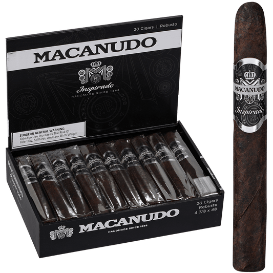 Macanudo Inspirado Black Robusto 20 Ct. Box 4.87X48