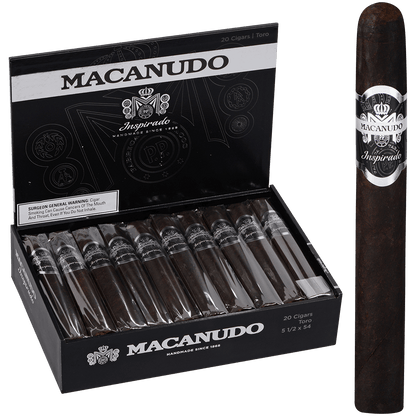 Macanudo Inspirado Black Toro 20 Ct. Box 5.50X54