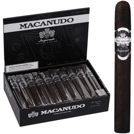 Macanudo Inspirado Black Toro 20 Ct. Box 5.50X54