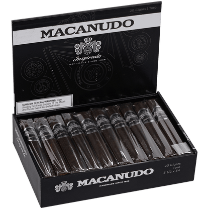 Macanudo Inspirado Black Toro 20 Ct. Box 5.50X54
