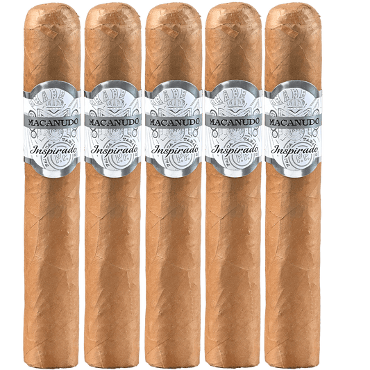 Promo Macanudo Inspirado White Robusto 5 Pk 5X50