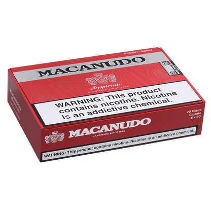 Macanudo Inspirado Red Gigante 20 Ct. Box 6.00X60