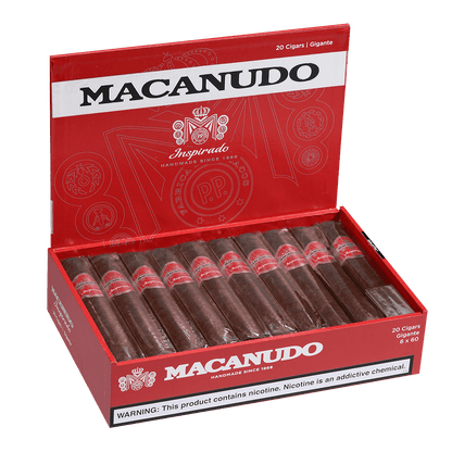 Macanudo Inspirado Red Gigante 20 Ct. Box 6.00X60
