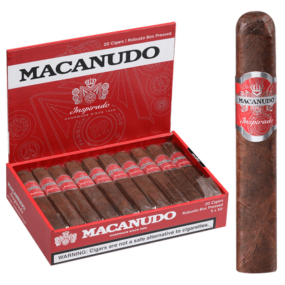 Macanudo Inspirado Red Robusto 20 Ct. Box 5.00X50