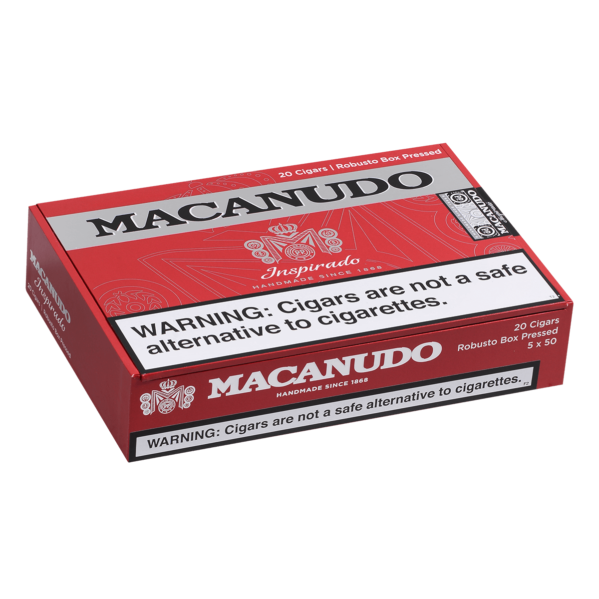 Macanudo Inspirado Red Robusto 20 Ct. Box 5.00X50