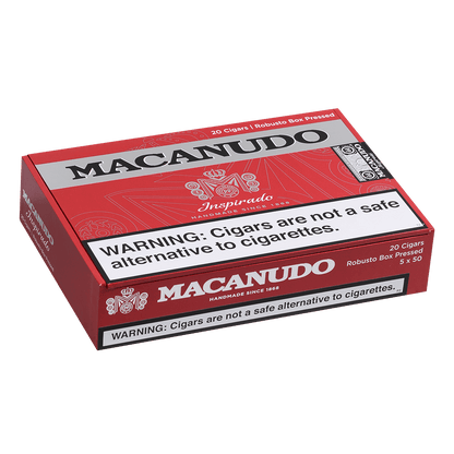 Macanudo Inspirado Red Robusto 20 Ct. Box 5.00X50