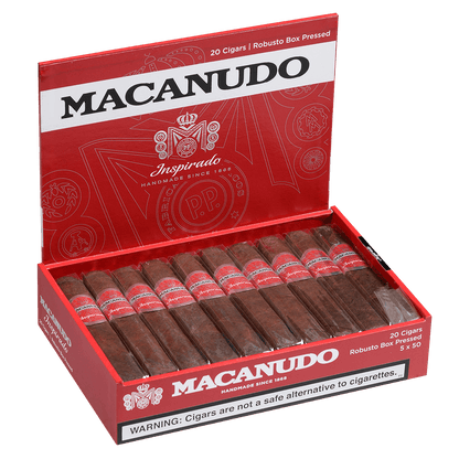 Macanudo Inspirado Red Robusto 20 Ct. Box 5.00X50