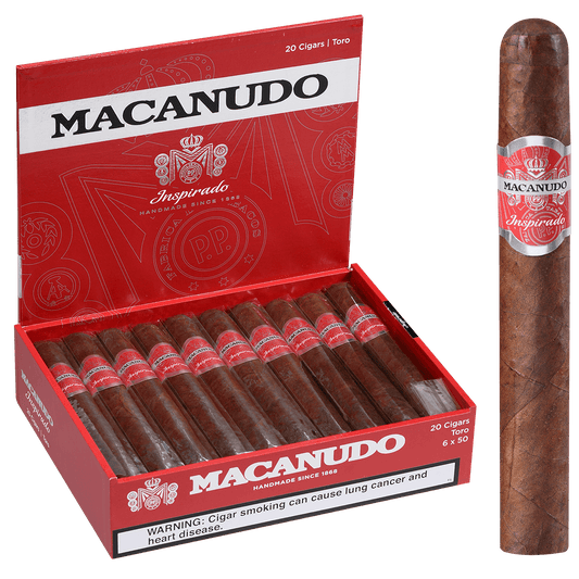 Macanudo Inspirado Red Toro 20 Ct. Box 6.00X50