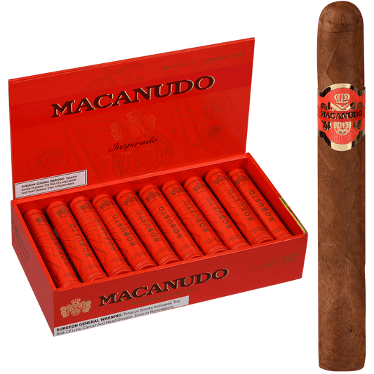 Macanudo Inspirado Orange Tubo 20 Ct. Box 50X50