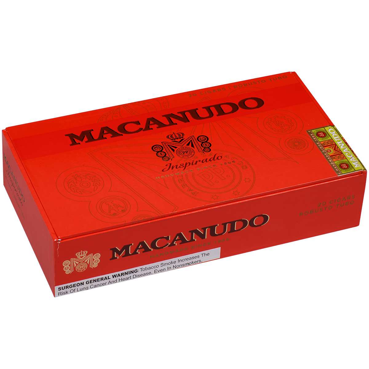 Macanudo Inspirado Orange Tubo 20 Ct. Box 50X50