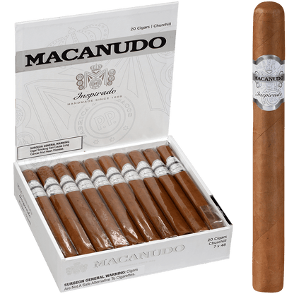 Macanudo Inspirado White Churchill 20 Ct. Box 7.00X48
