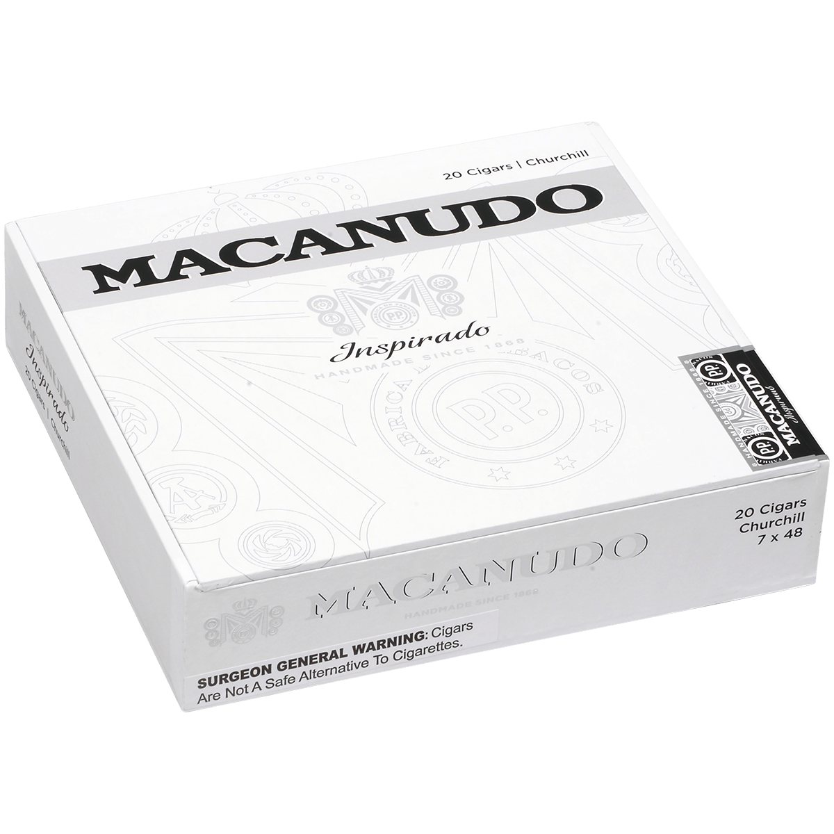 Macanudo Inspirado White Churchill 20 Ct. Box 7.00X48
