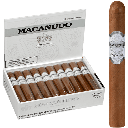 Macanudo Inspirado White Robusto 20 Ct. Box 5.00X50