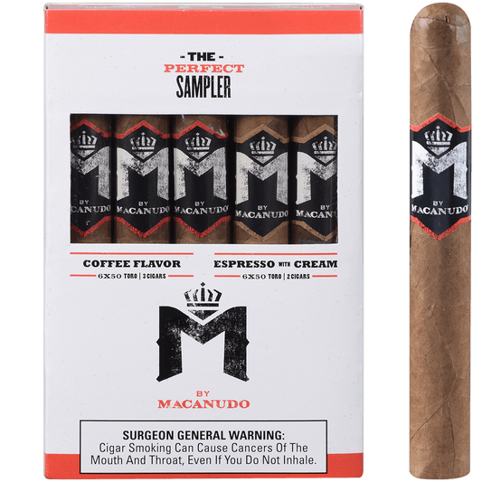 Sampler M By Macanudo Coffee And Espresso Toro 5 Ct. Fresh Pack