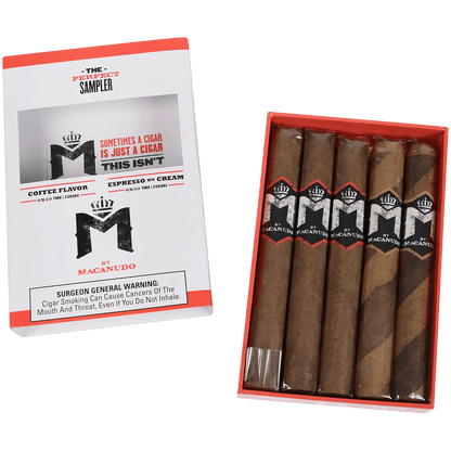 Sampler M By Macanudo Coffee And Espresso Toro 5 Ct. Fresh Pack