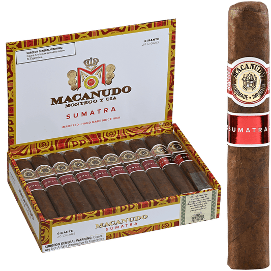 Macanudo Sumatra Gigante Box Pressed 20 Ct. Box 6X60