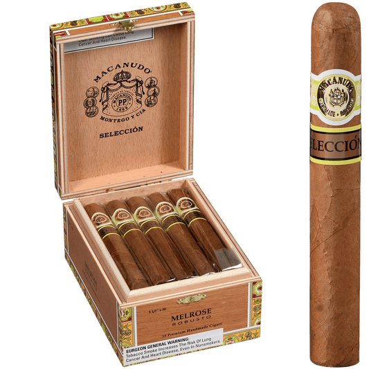 Macanudo Seleccion Cafe Robusto 15 Ct. Box 5.50X50