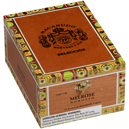 Macanudo Seleccion Cafe Robusto 15 Ct. Box 5.50X50