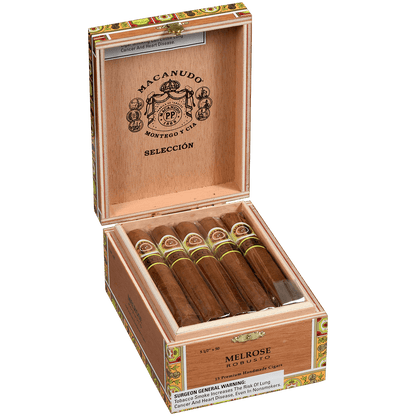 Macanudo Seleccion Cafe Robusto 15 Ct. Box 5.50X50