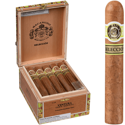 Macanudo Seleccion Cafe Toro Grande 15 Ct. Box 6.00X58